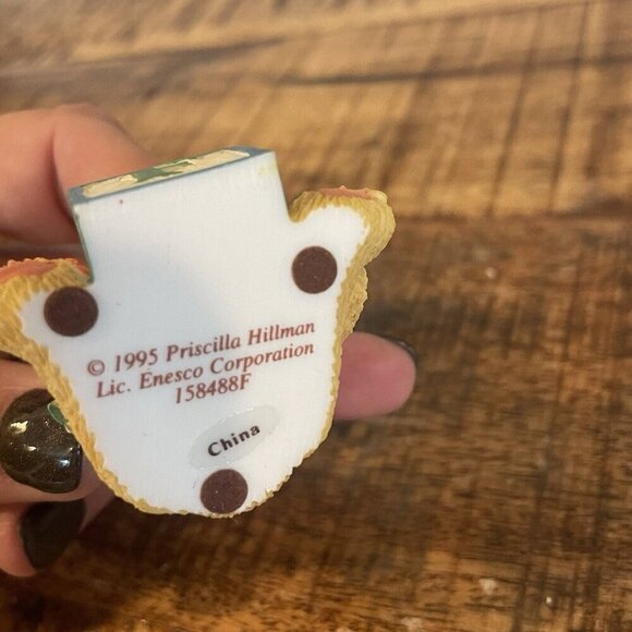 Cherished Teddies Alphabet Block Letter “F” 158488F - 1995 Enesco No Box - Picture 5 of 6